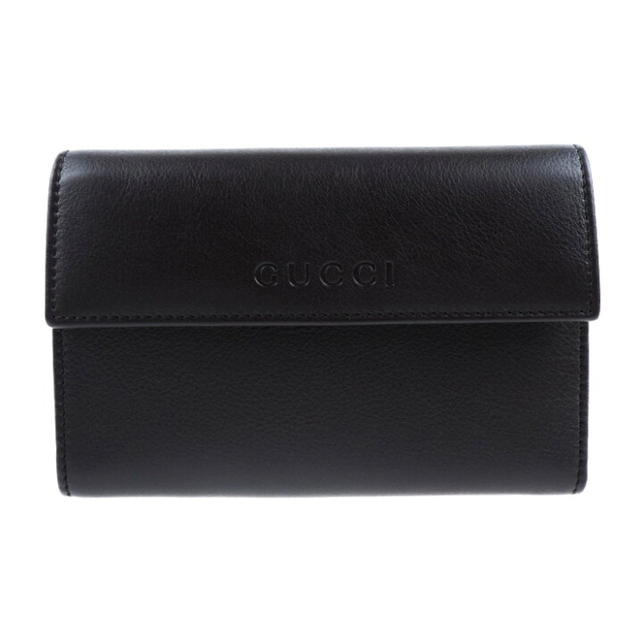 楽天市場】新品未使用展示品 GUCCI グッチ 三つ折り財布 346057 レザー  