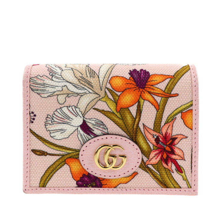 楽天市場】美品 GUCCI グッチ フローラ コンパクト 2つ折り財布 577347  