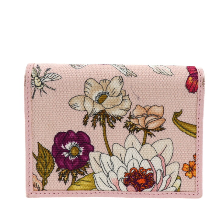 楽天市場】美品 GUCCI グッチ フローラ コンパクト 2つ折り財布 577347 
