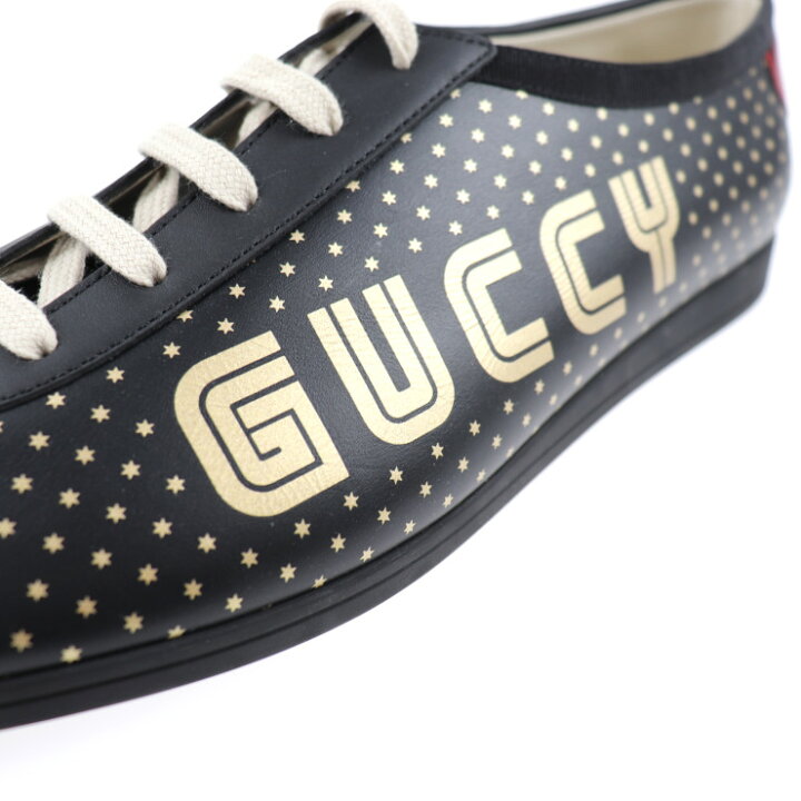 楽天市場】新品未使用展示品 GUCCI グッチ スニーカー 519723 レザー 