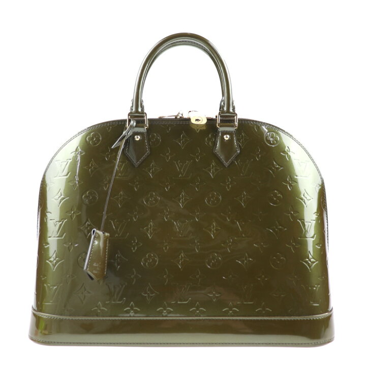 楽天市場】超美品 LOUIS VUITTON ルイ ヴィトン アルマ GM ヴェルニ  