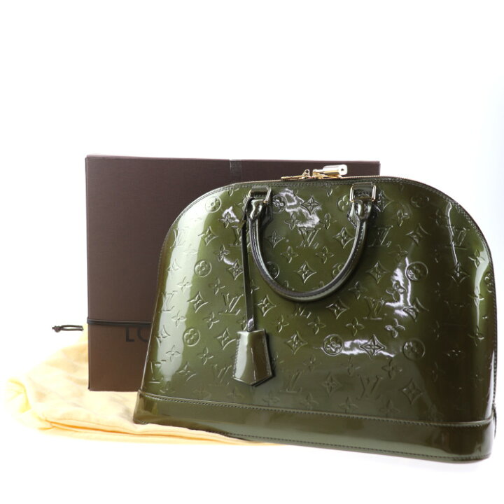 楽天市場】超美品 LOUIS VUITTON ルイ ヴィトン アルマ GM ヴェルニ 
