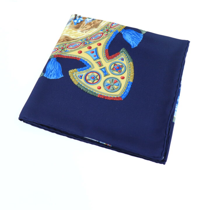 楽天市場】新品未使用展示品 HERMES エルメス カレ90 スカーフ シルク 