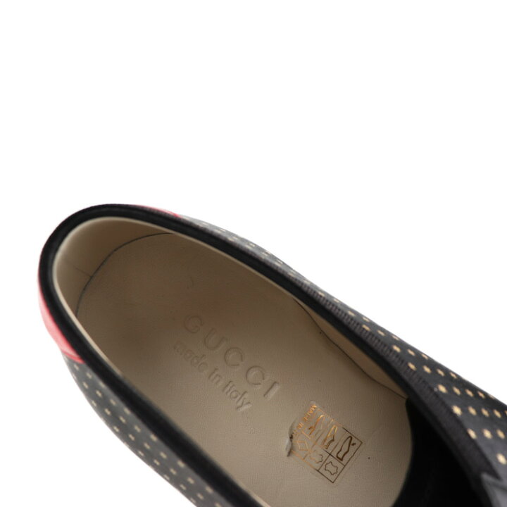 楽天市場】新品未使用展示品 GUCCI グッチ スニーカー 519723 レザー 