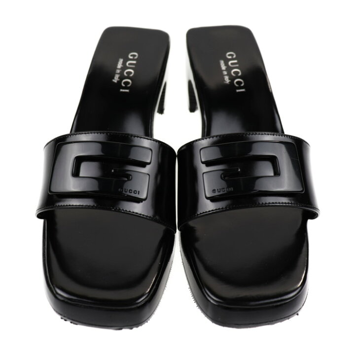 楽天市場】新品未使用展示品 GUCCI グッチ サンダル 106 3016 エナメル  