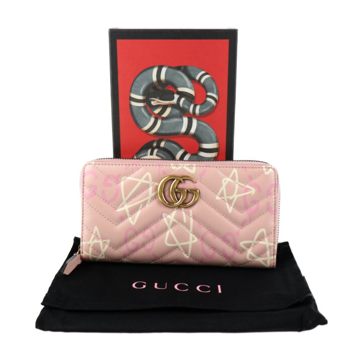 楽天市場】新品未使用展示品 GUCCI グッチ ゴースト 長財布 448087  