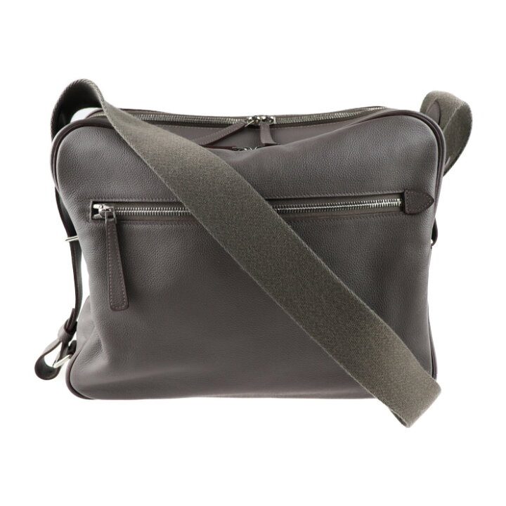 楽天市場】美品 HERMES エルメス サック エブド リポーター エタン  