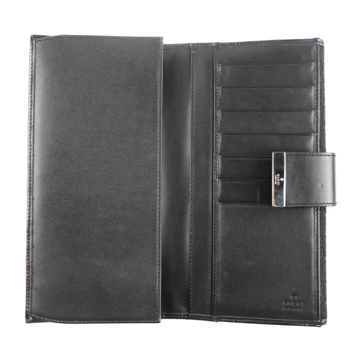 楽天市場】美品 GUCCI グッチ GGキャンバス 3つ折り 長財布 035・2888  