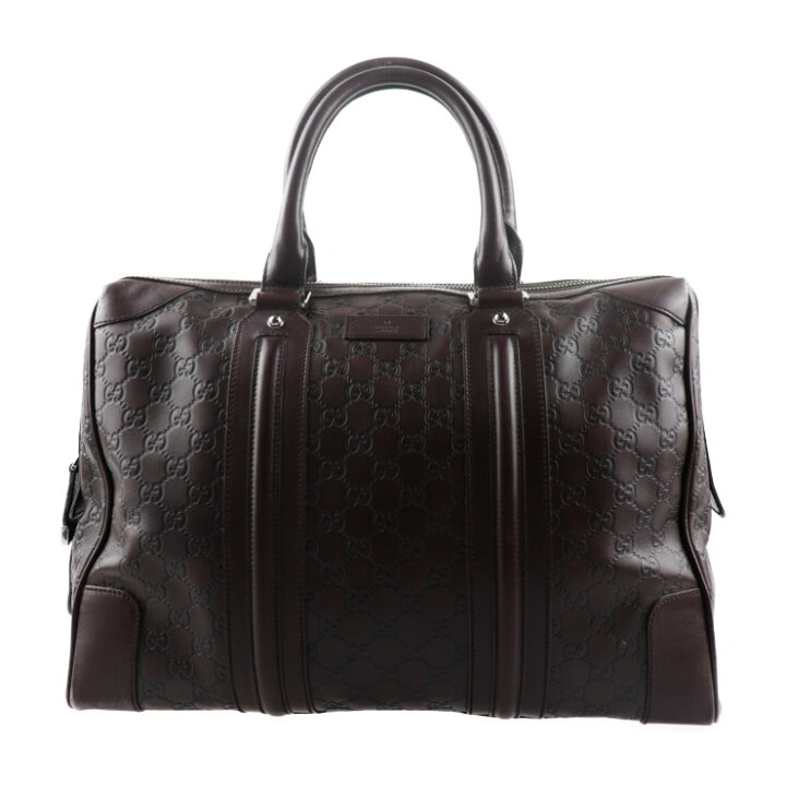 楽天市場】GUCCI グッチ グッチシマ ボストンバッグ 145845 レザー 