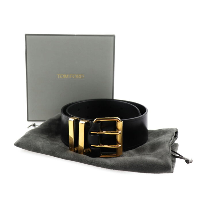 楽天市場】美品 TOM FORD トムフォード ダブルピンベルト ベルト  