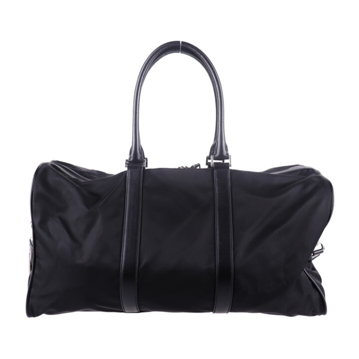 楽天市場】美品 PRADA プラダ ボストンバッグ V19S ナイロン レザー 
