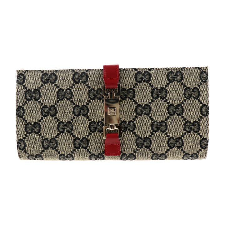 楽天市場】新品未使用展示品 GUCCI グッチ ジャッキー 長財布 035.2465  