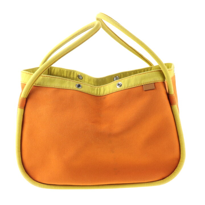 楽天市場】HERMES エルメス サックバガ GM トートバッグ キャンバス 