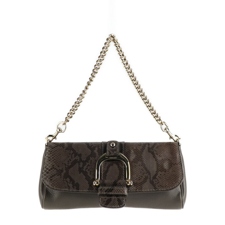 楽天市場】超美品 GUCCI グッチ ショルダーバッグ 268748 パイソン 