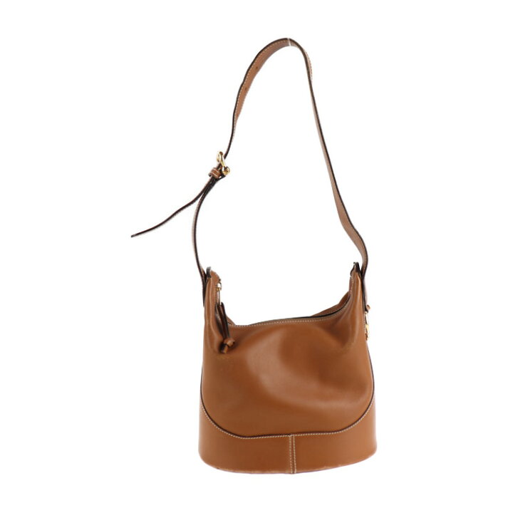 楽天市場】LOEWE ロエベ ショルダーバッグ レザー ブラウン ワン  