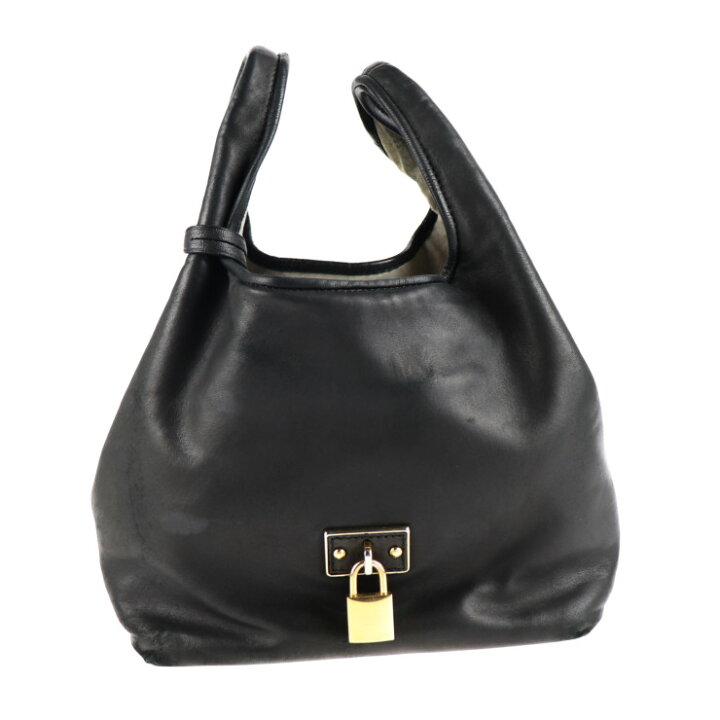楽天市場】LOEWE ロエベ カリエ PM ハンドバッグ カーフ ブラック 