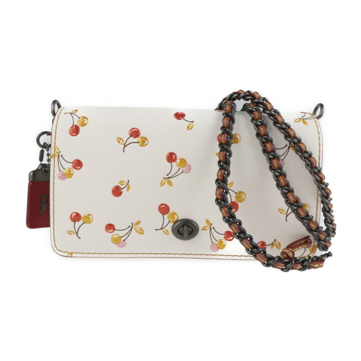 楽天市場】新品未使用展示品 COACH コーチ ディンキーチェリー 
