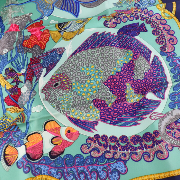 楽天市場】新品未使用展示品 HERMES エルメス GRANDS FONDS 熱帯魚 