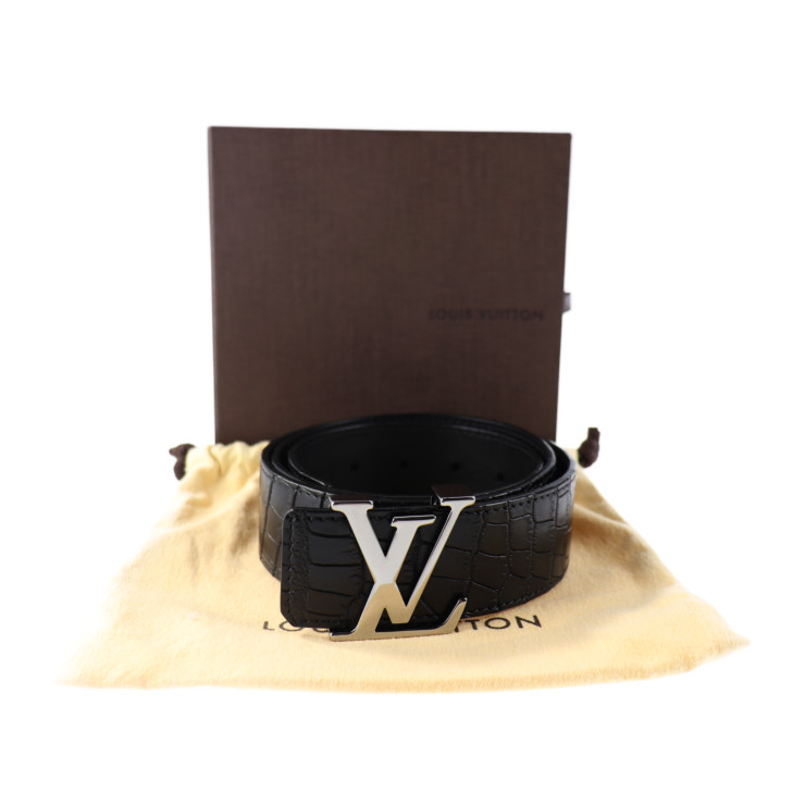 メンズファッション 財布、帽子、ファッション小物 楽天市場】LOUIS VUITTON ルイ ヴィトン サンチュール LVイニシャル 