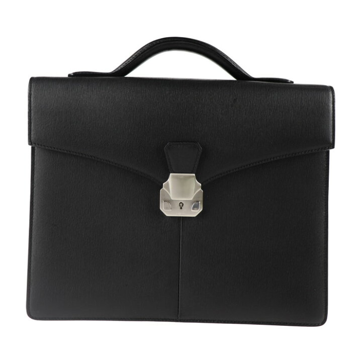 楽天市場】美品 Dunhill ダンヒル ビジネスバッグ レザー ブラック  