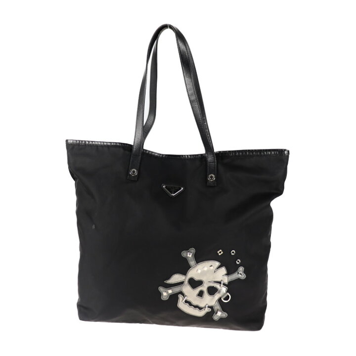 楽天市場】PRADA プラダ スカル トートバッグ VA832T ナイロン 