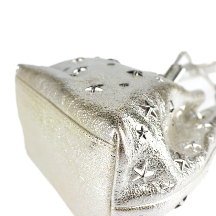 楽天市場】美品 JIMMY CHOO ジミーチュウ 巾着バッグ ショルダーバッグ  