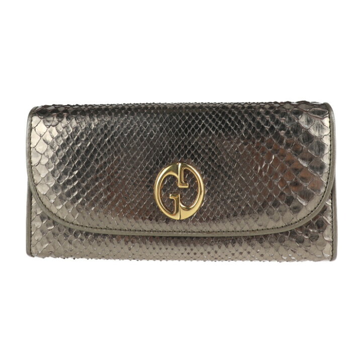 楽天市場】美品 GUCCI グッチ ダブルG ディティール コンチネンタル  