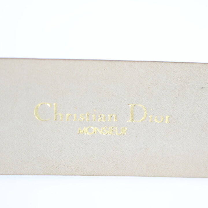 楽天市場】超美品 Christian Dior クリスチャンディオール ベルト 
