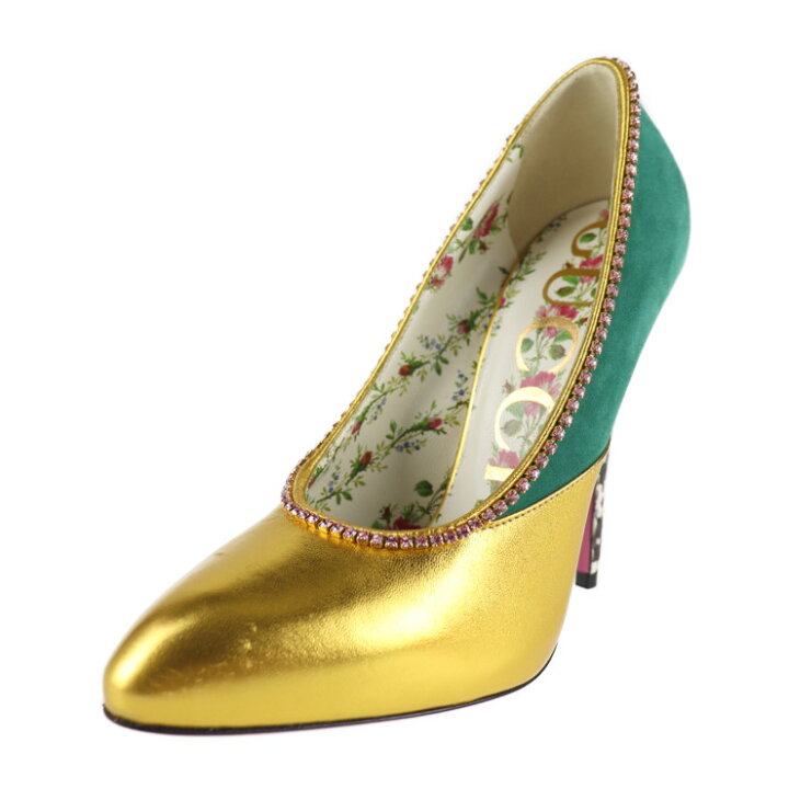 楽天市場】新古未使用展示品 GUCCI グッチ パンプス 489345 表記サイズ 