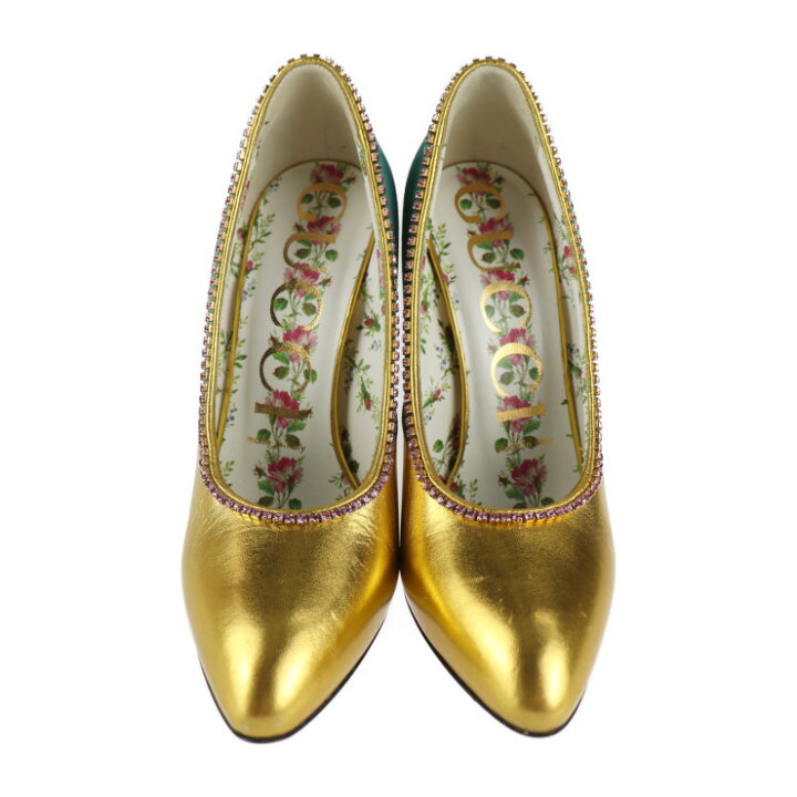楽天市場】新古未使用展示品 GUCCI グッチ パンプス 489345 表記サイズ 