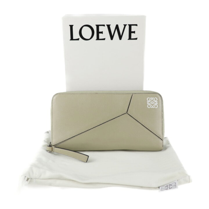 楽天市場】LOEWE ロエベ パズル 長財布 122N89 F13 カーフ STONEライト 