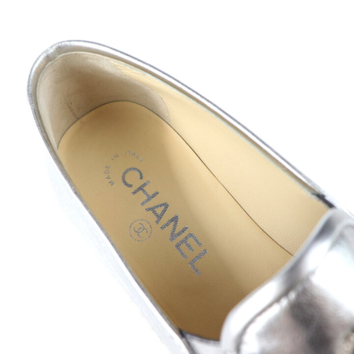 楽天市場】新品未使用展示品 CHANEL シャネル スリッポン G31874 