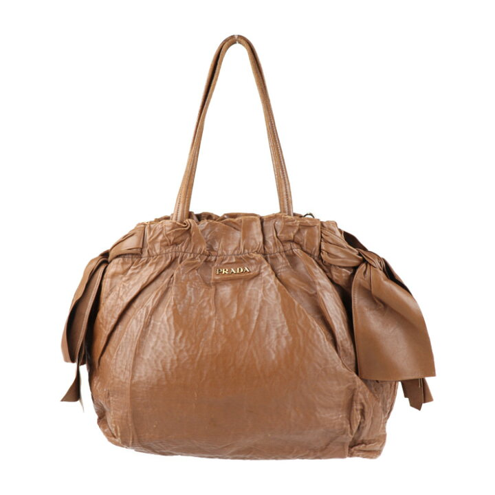 楽天市場】美品 PRADA プラダ ショルダーバッグ BR4230 レザー