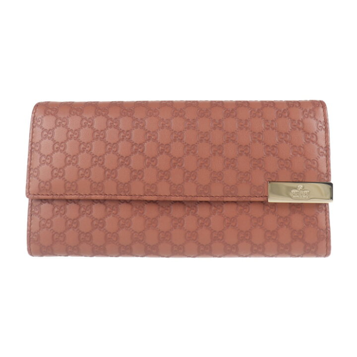 楽天市場】超美品 GUCCI グッチ マイクログッチシマ 長財布 291099  