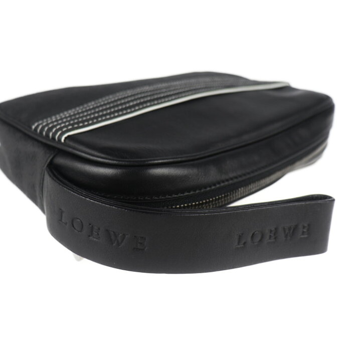 楽天市場】美品 LOEWE ロエベ セカンドバッグ クラッチバッグ レザー  