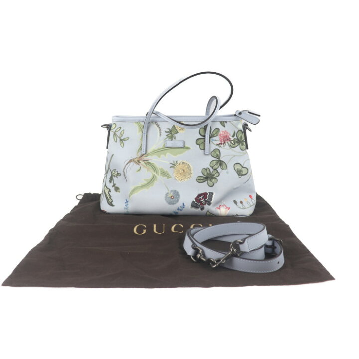 楽天市場】超美品 GUCCI グッチ フローラル プリント ハンドバッグ  