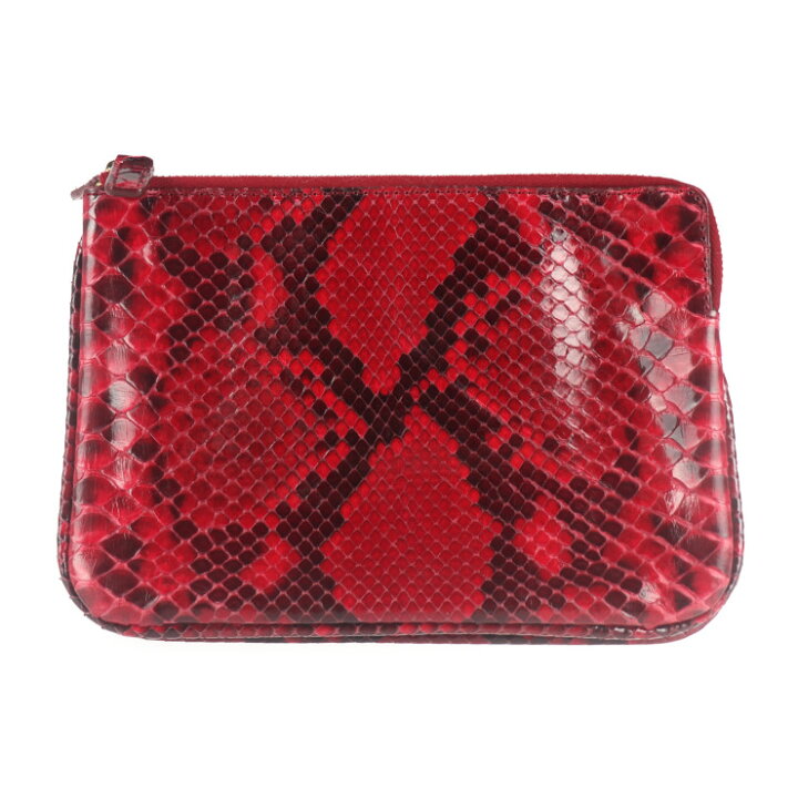 楽天市場】美品 CELINE セリーヌ トリオ クラッチバッグ パイソン 