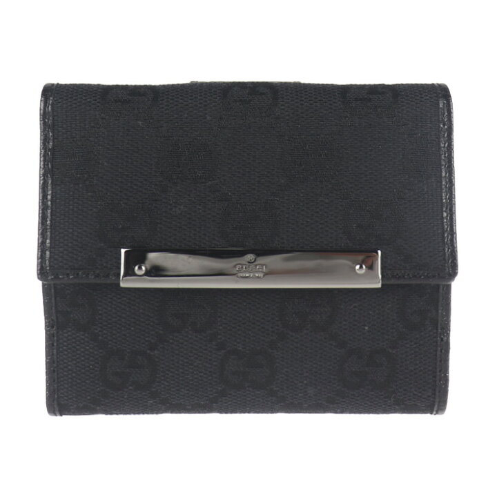 楽天市場】超美品 GUCCI グッチ 二つ折り財布 112716 GGキャンバス 