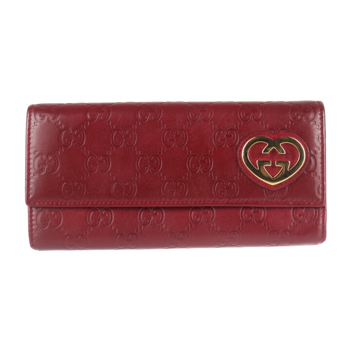 楽天市場】超美品 GUCCI グッチ グッチシマ 長財布 245728・1147 