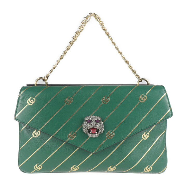 楽天市場】超美品 GUCCI グッチ GG キャットダブルフェイス ショルダー 