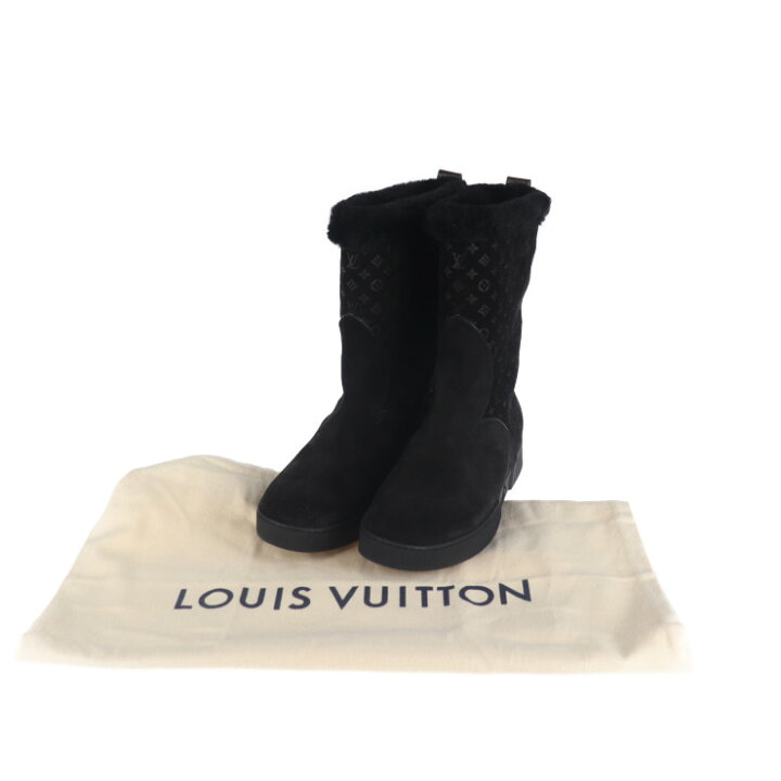 楽天市場】超美品 LOUIS VUITTON ルイ ヴィトン モノグラム ブーツ 