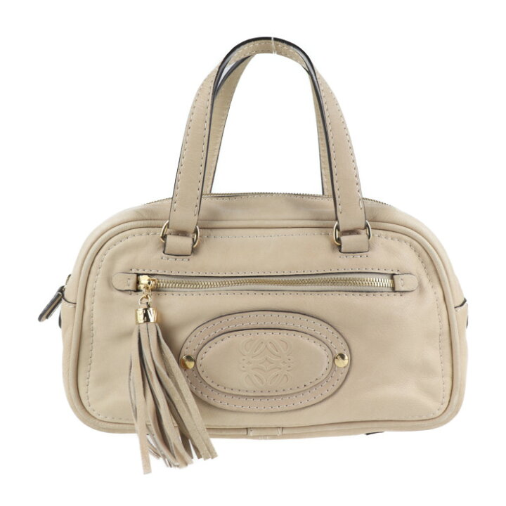 楽天市場】LOEWE ロエベ マドリード アナグラム ハンドバッグ レザー  