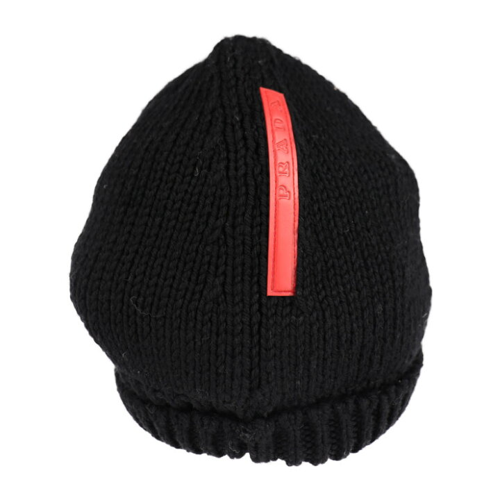 楽天市場】超美品 PRADA SPORTS プラダスポーツ ニットキャップ ウール 