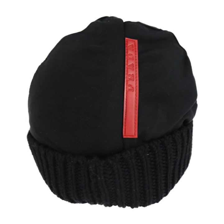 楽天市場】超美品 PRADA SPORTS プラダスポーツ ニットキャップ ウール 