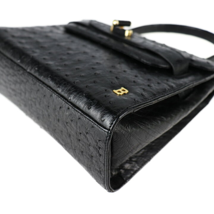 楽天市場】美品 BALLY バリー バッグ ハンドバッグ - オーストリッチ 
