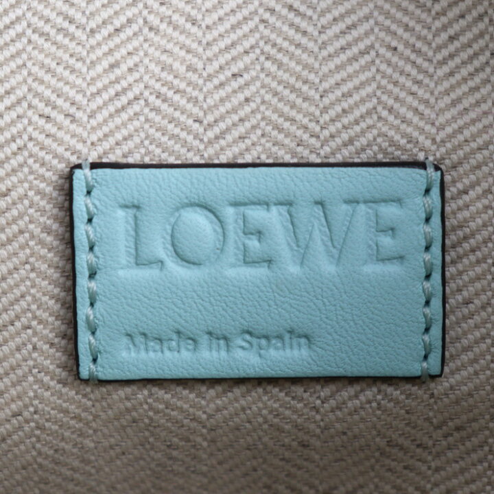 楽天市場】新古未使用展示品 LOEWE ロエベ Tポーチ リピートアナグラム 