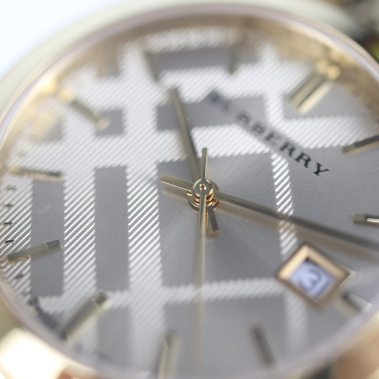 新品未使用展示品 BURBERRY バーバリー THE CITY 腕時計 BU9145 ステンレススチール ゴールド【本物保証】【中古】 | 3R  boutique