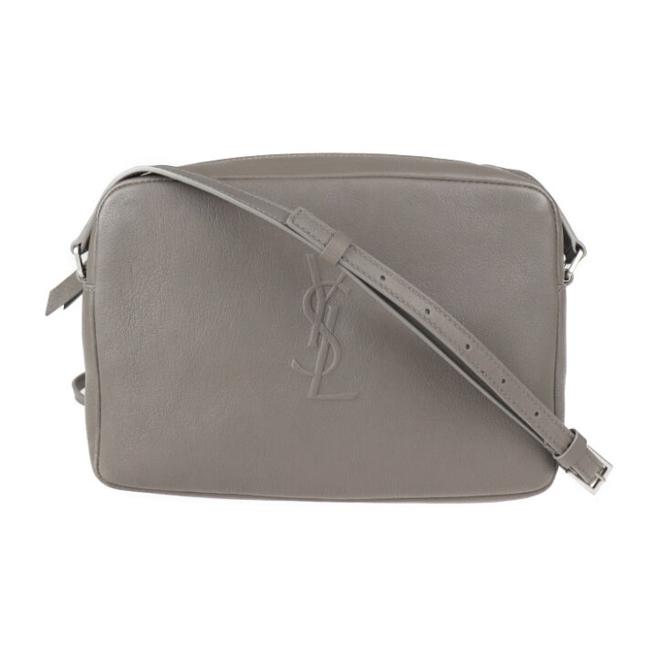 SAINTLAURENTPARIS ショルダーバッグ グレー レザー（楽天市場】新品未  