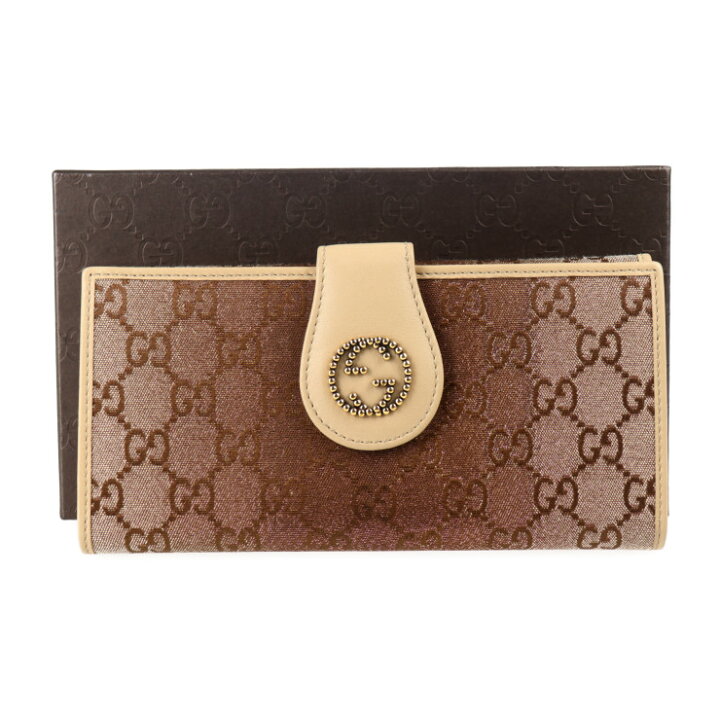 楽天市場】超美品 GUCCI グッチ スカーレット GGグラデーション 長財布  