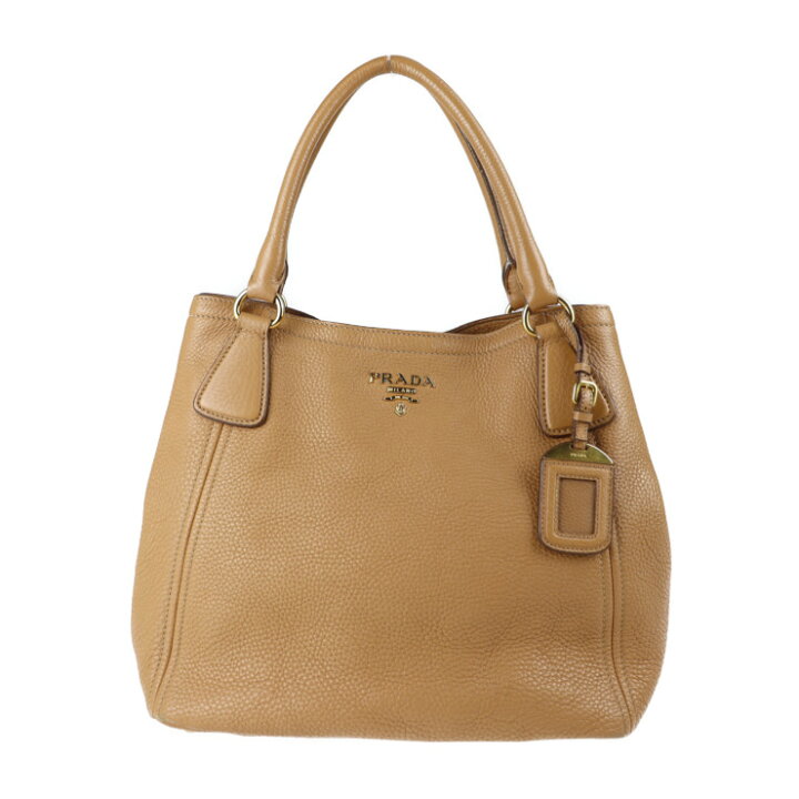 楽天市場】美品 PRADA プラダ トートバッグ 1BC534 レザー ライト  